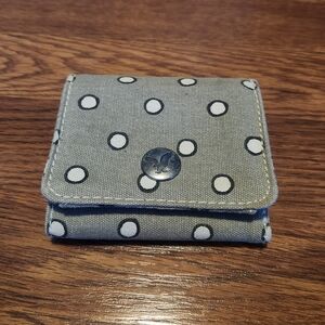 American Eagle Outfitters Tan Polka Dot Wallet